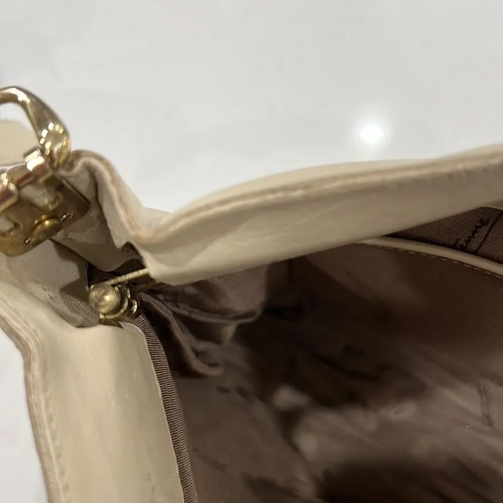 Vintage ivory clutch